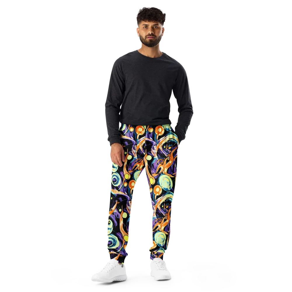 Dorothy's Whirl on Men's Joggers — Front