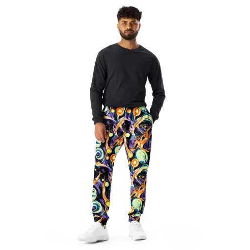 Dorothy's Whirl on a Men's Joggers