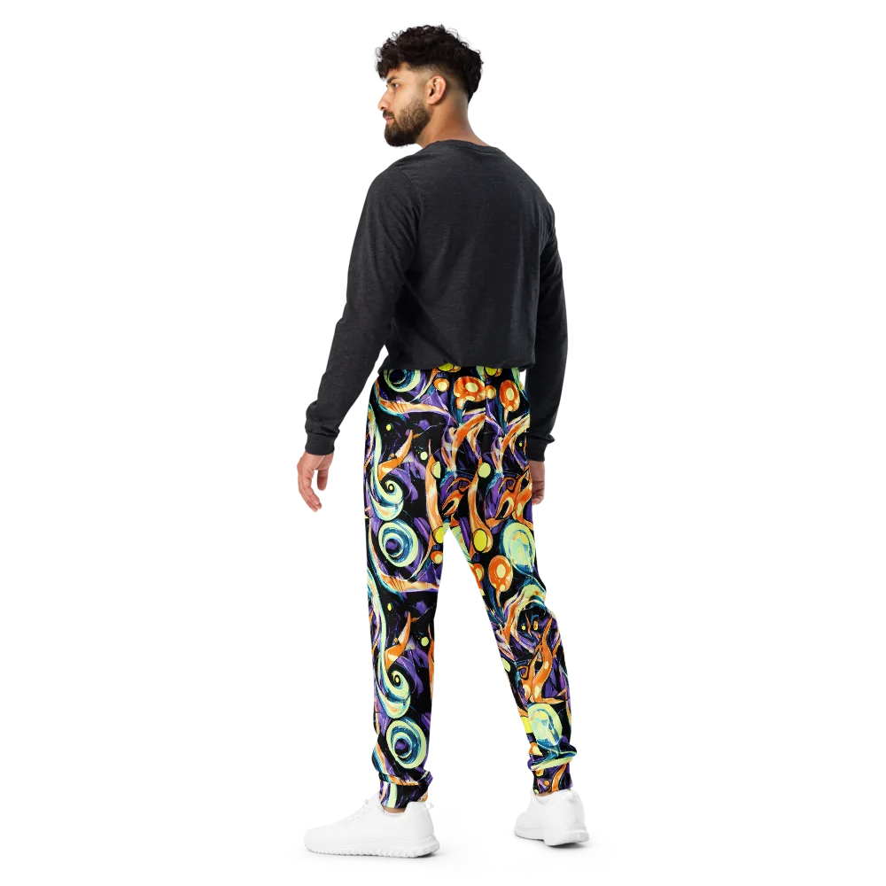 Dorothy's Whirl on Men's Joggers — Back