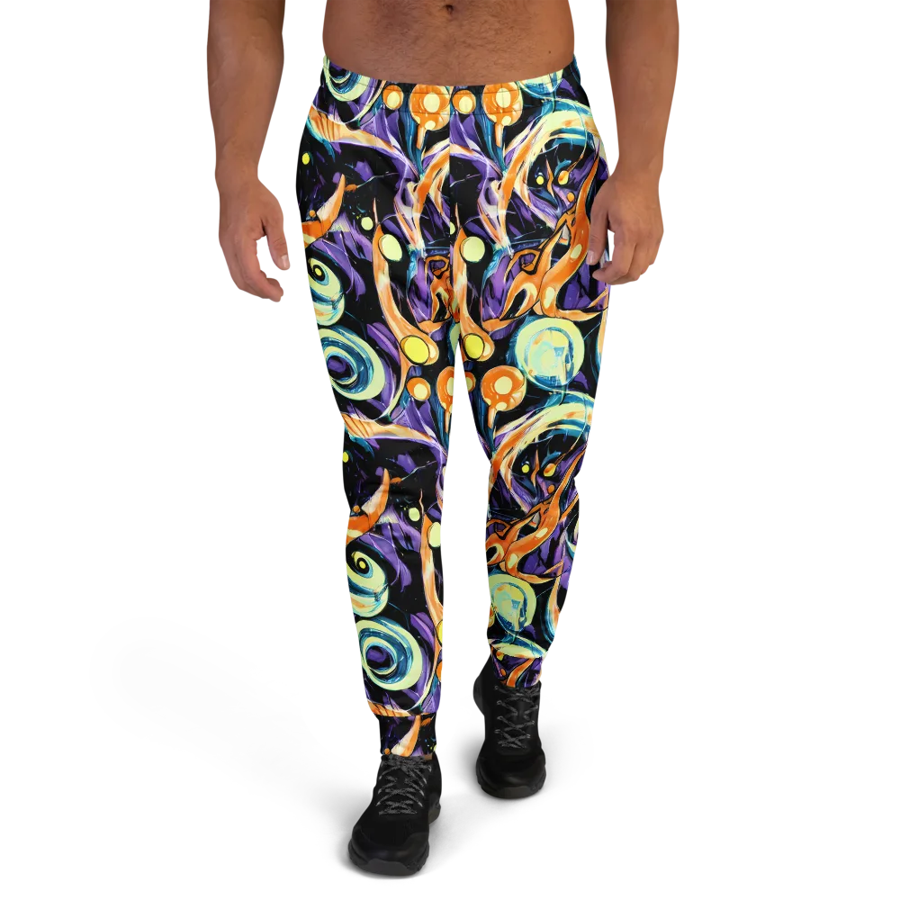 Dorothy's Whirl on Men's Joggers — Front