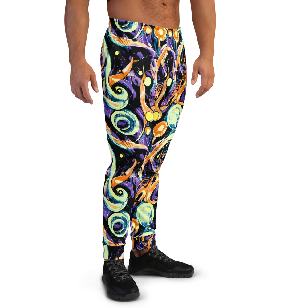 Dorothy's Whirl on Men's Joggers — Right