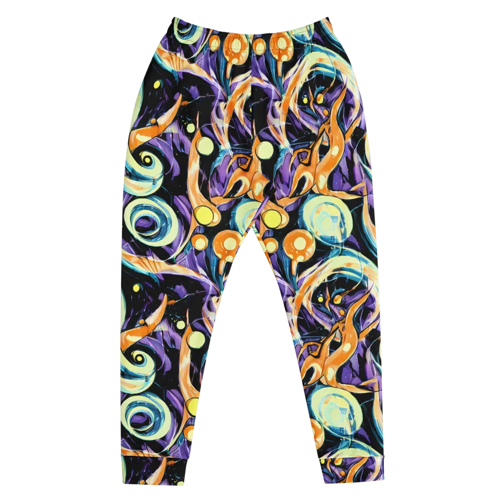 Dorothy's Whirl on Men's Joggers — Front