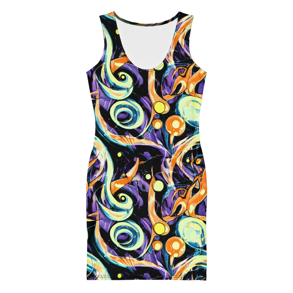 Dorothy's Whirl on Bodycon Dress — Front