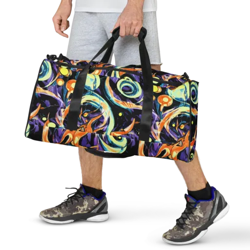 Dorothy's Whirl on a Duffle Bag