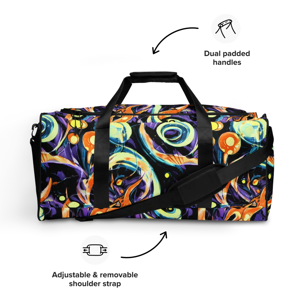 Dorothy's Whirl on Duffle Bag — Front