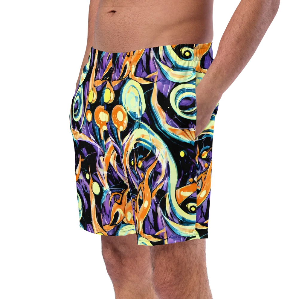 Dorothy's Whirl on Swim Trunks — Left Front