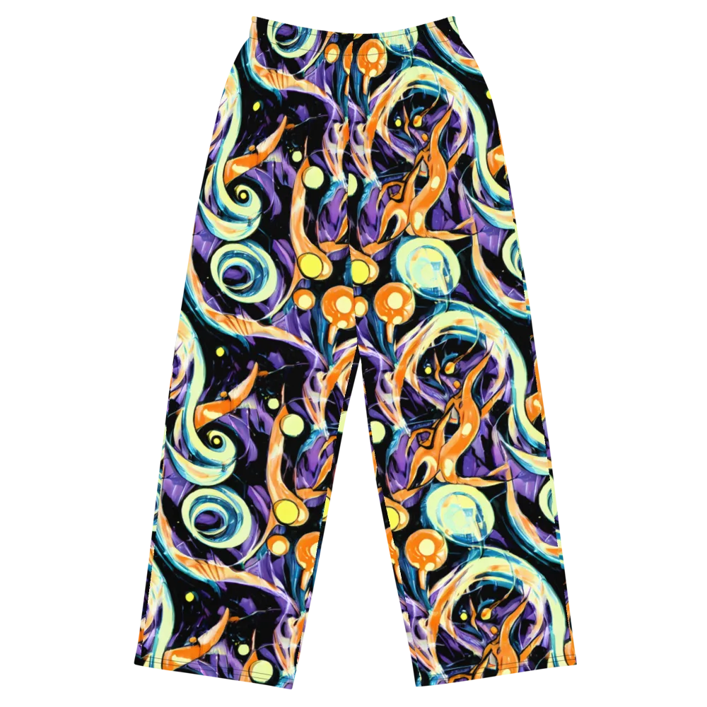 Dorothy's Whirl on Wide-Leg Pants — Front