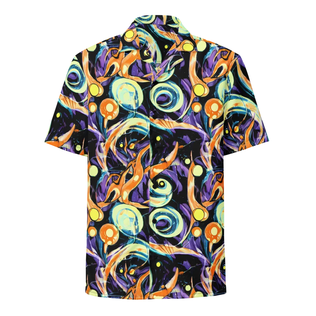 Dorothy's Whirl on Button Shirt — Front