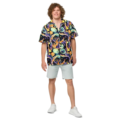 Dorothy's Whirl on a Button Shirt