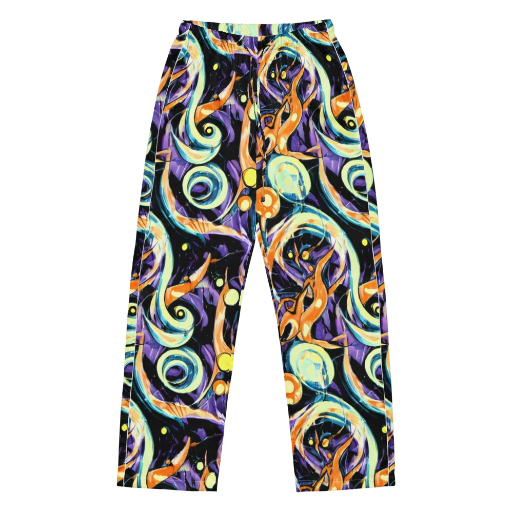 Dorothy's Whirl on Women's Pajama Pants — Front
