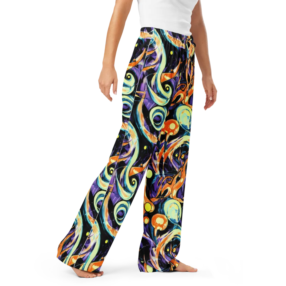 Dorothy's Whirl on Women's Pajama Pants — Right Front