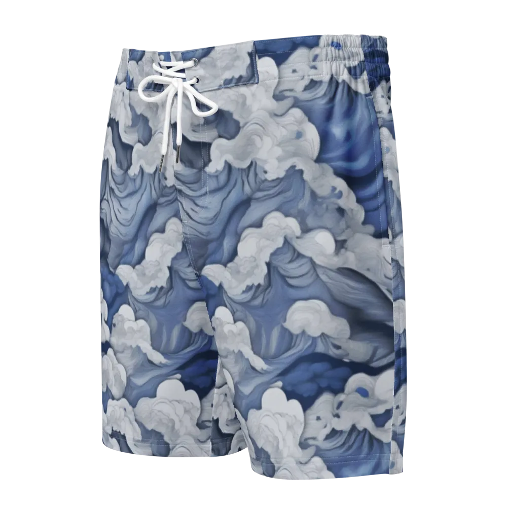 Blue Hour Tide on Men's Board Shorts — Front