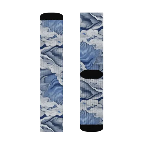 Blue Hour Tide on a Socks