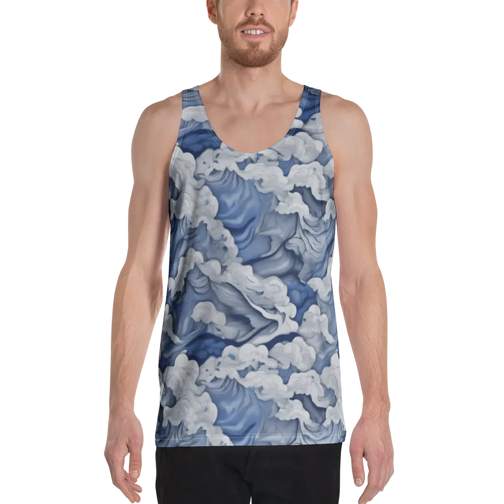 Blue Hour Tide on Men's Tank Top — Front