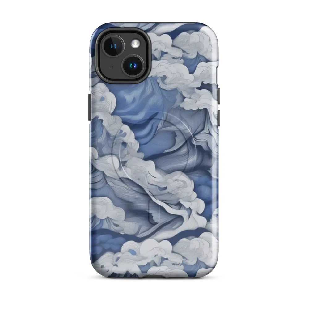 Blue Hour Tide on MagSafe Tough Case for iPhone® — Front