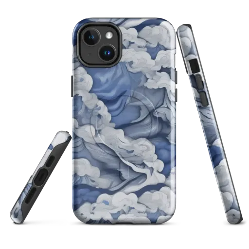 Blue Hour Tide on a MagSafe Tough Case for iPhone®