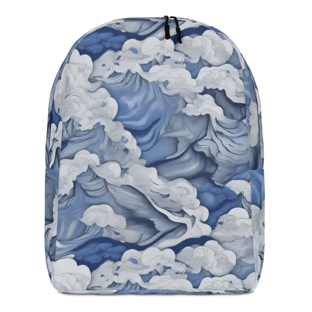Blue Hour Tide on Minimalist Backpack — Front
