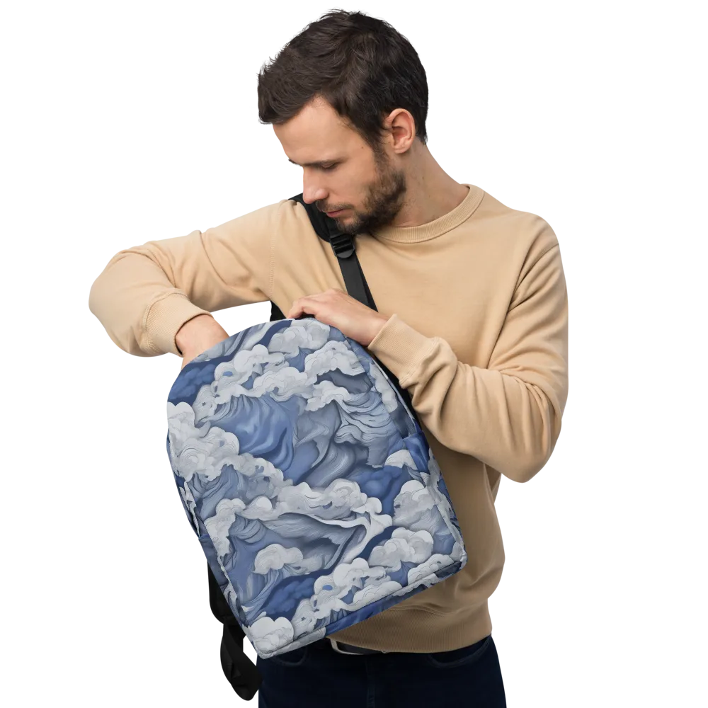 Blue Hour Tide on Minimalist Backpack — Front
