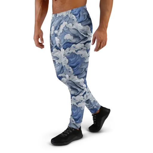 Blue Hour Tide on a Men's Joggers