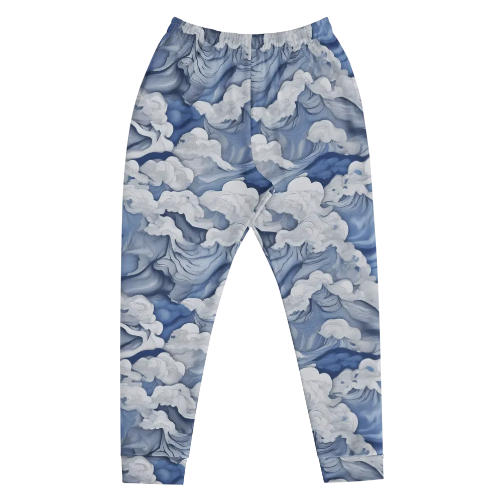 Blue Hour Tide on Men's Joggers — Front