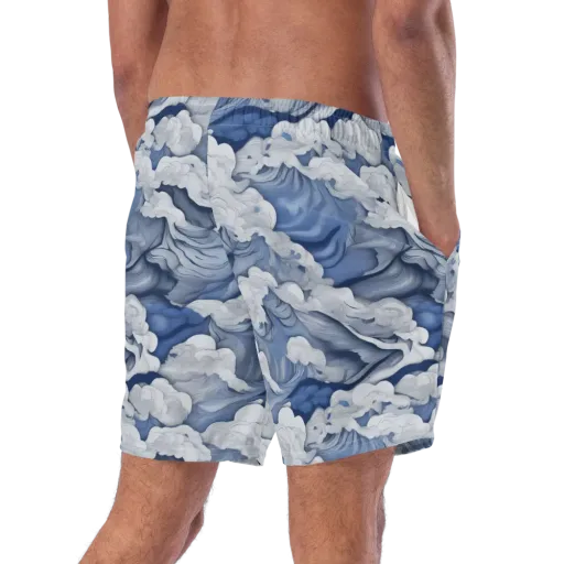 Blue Hour Tide on a Swim Trunks