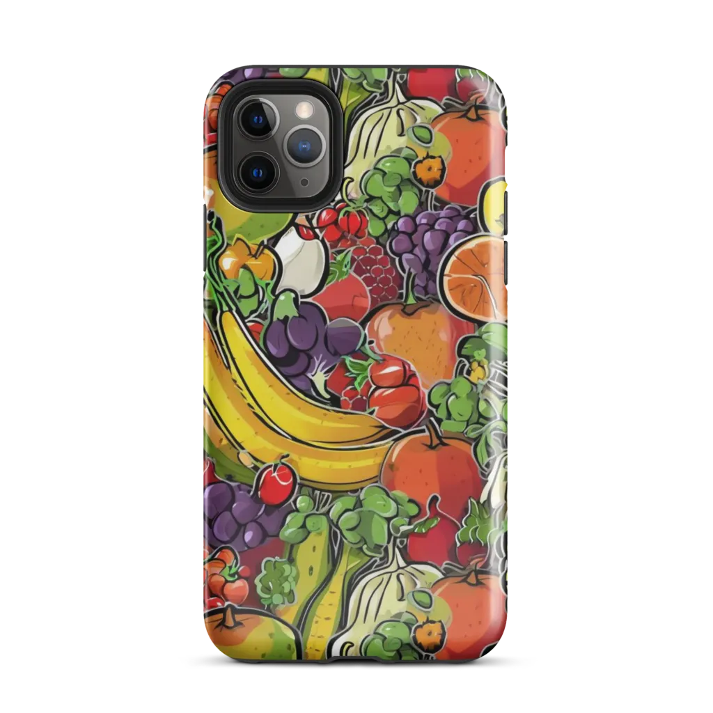 Tropical Market on Tough Case for iPhone® — Front
