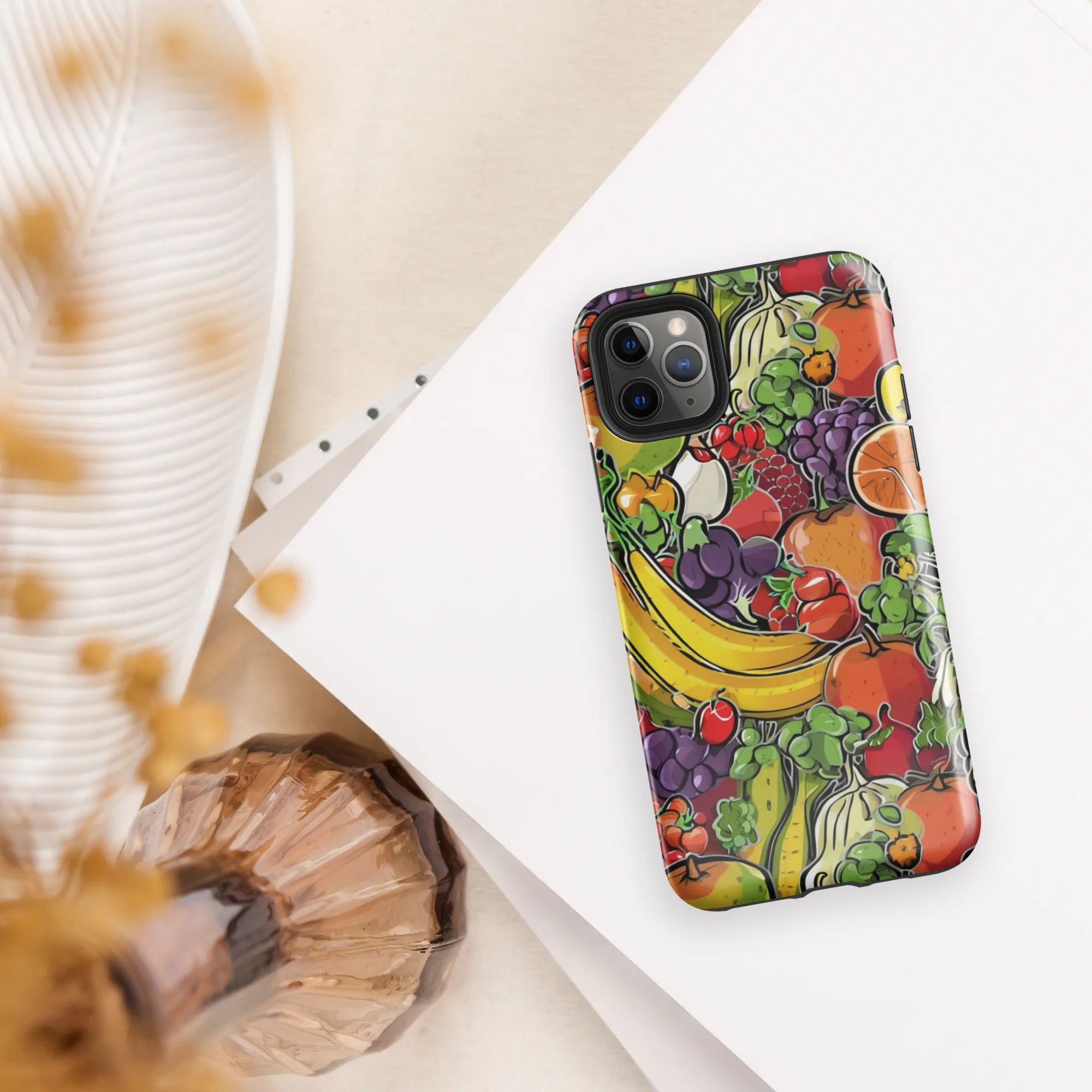 Tropical Market on Tough Case for iPhone® — Front