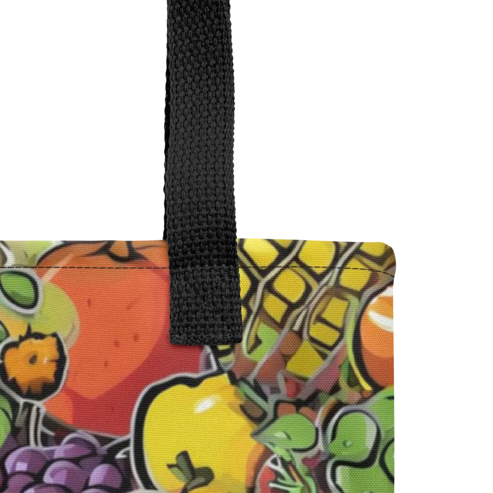 Tropical Market on Tote Bag — Product details
