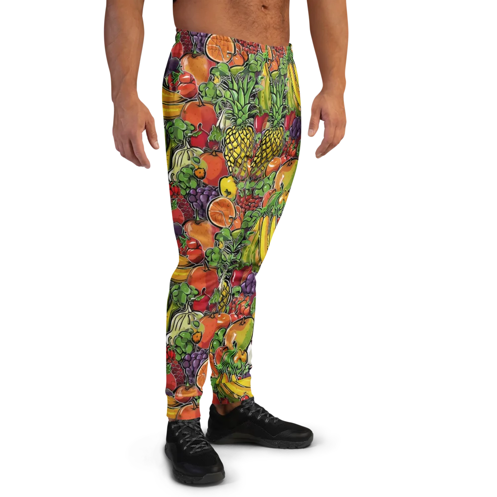 Tropical Market on Men's Joggers — Right