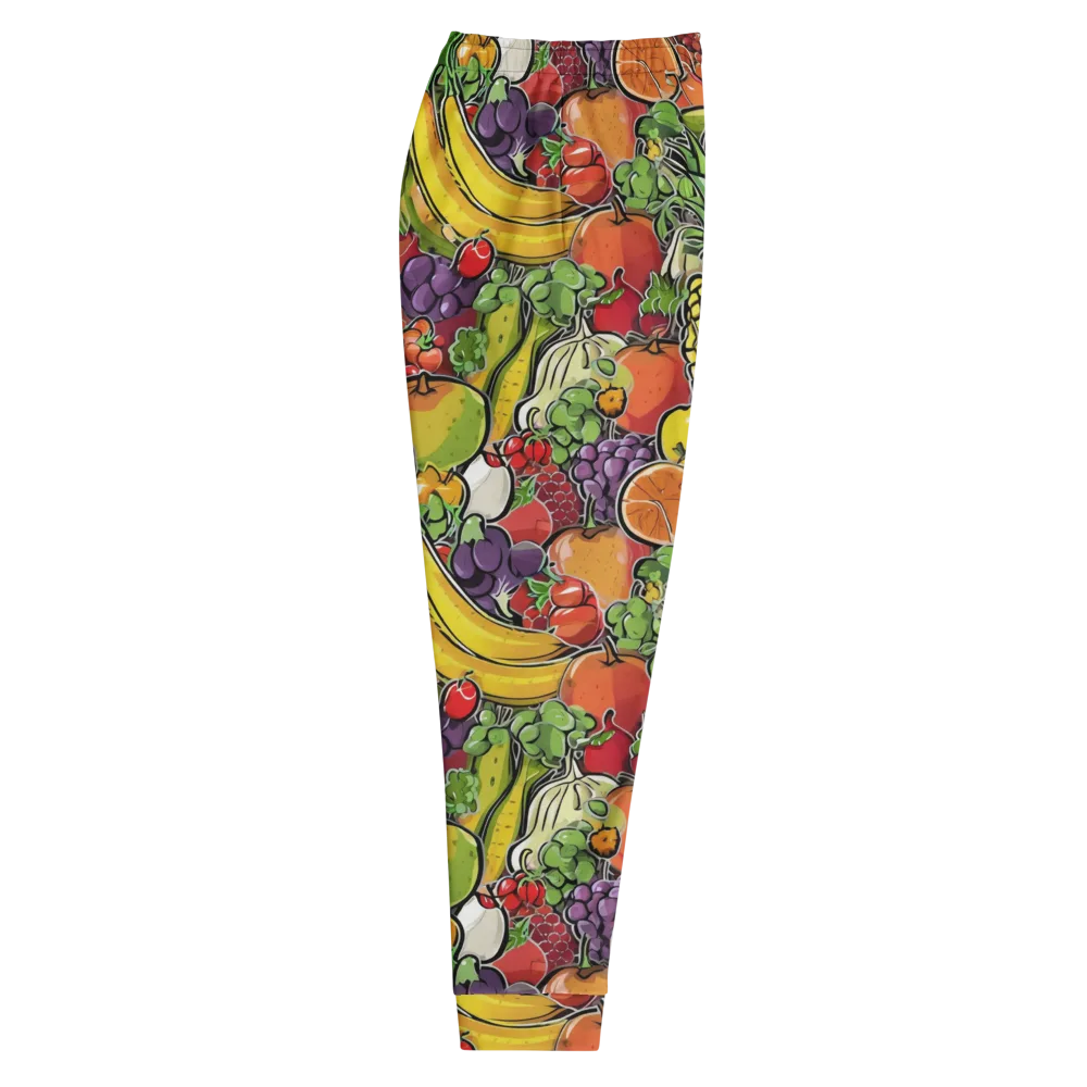 Tropical Market on Men's Joggers — Right