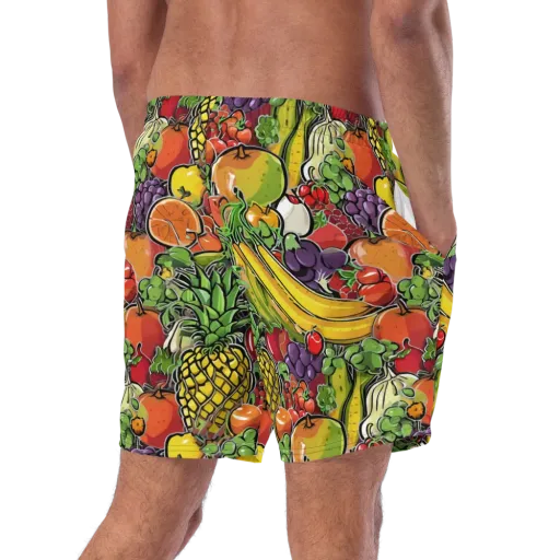 Tropical Market on a Swim Trunks