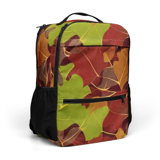 Ginkgo Grove on a Utility Backpack