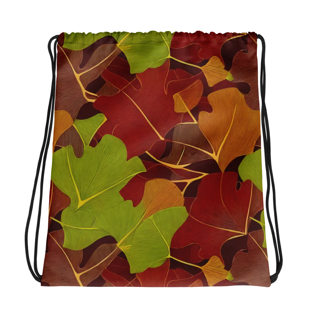 Ginkgo Grove on Drawstring Bag — Photo