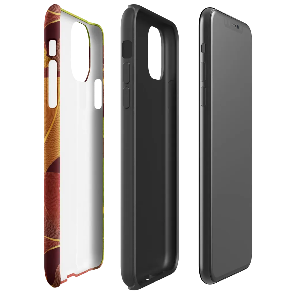 Ginkgo Grove on Tough Case for iPhone® — Right