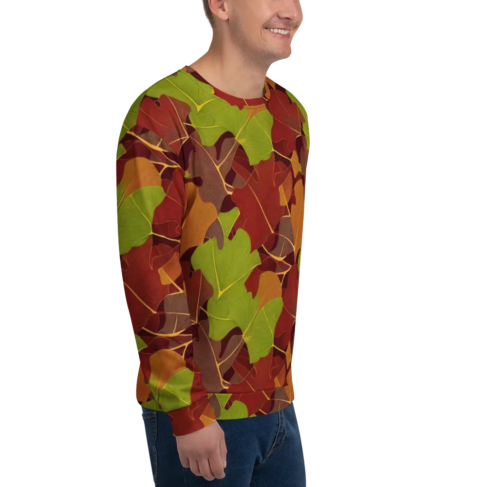 Ginkgo Grove on Sweatshirt — Right Front