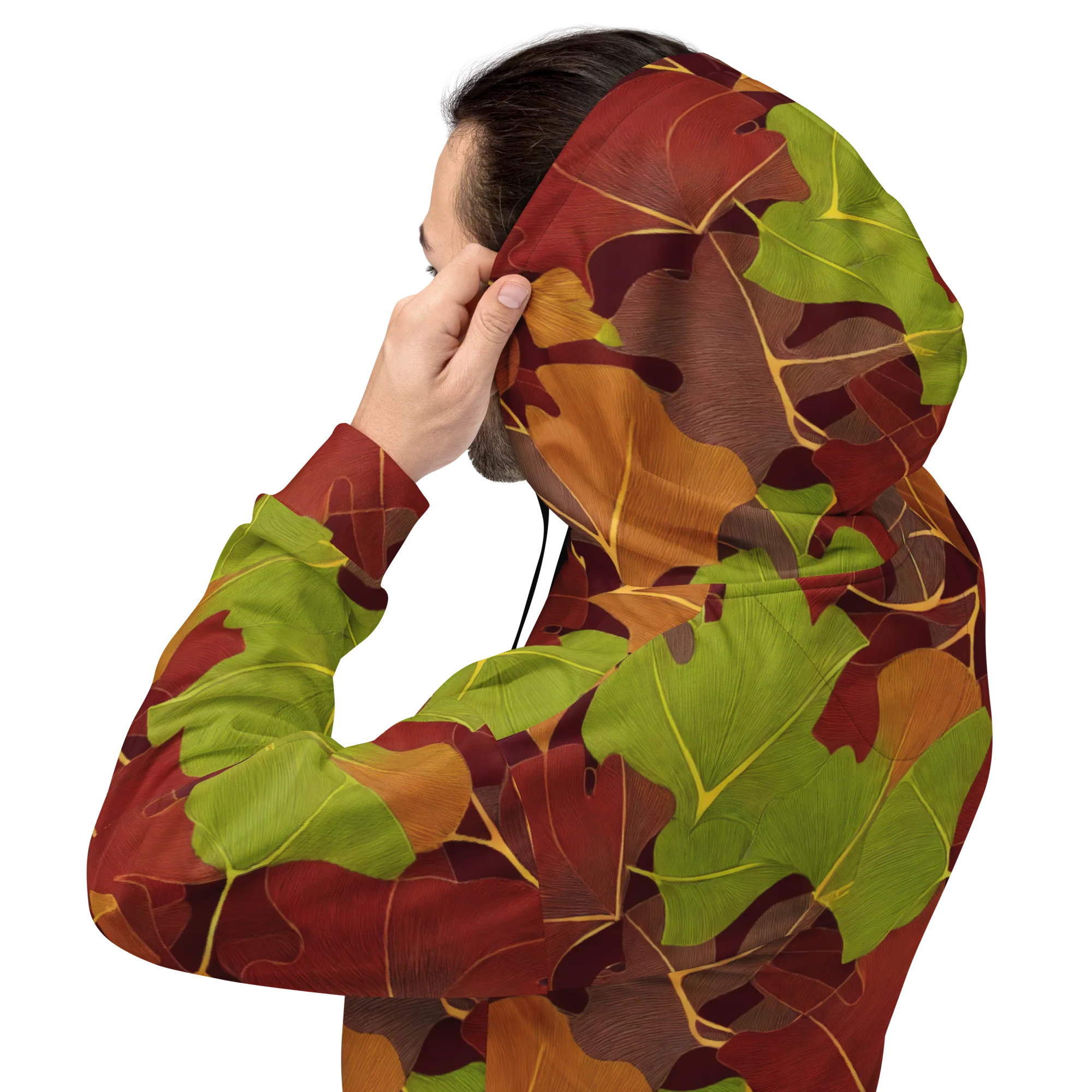Ginkgo Grove on Hoodie — Back