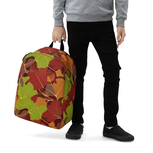 Ginkgo Grove on a Minimalist Backpack