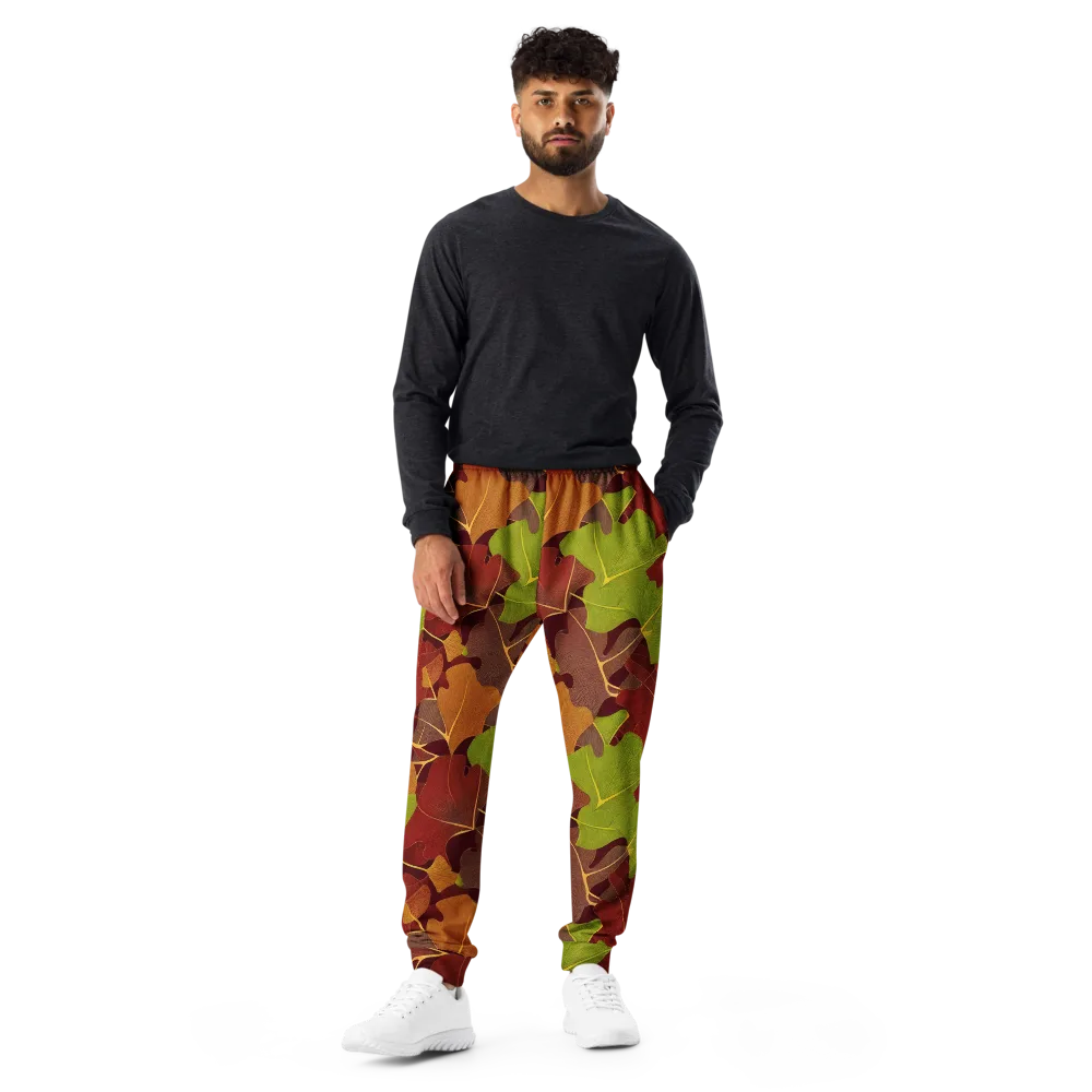 Ginkgo Grove on Men's Joggers — Front