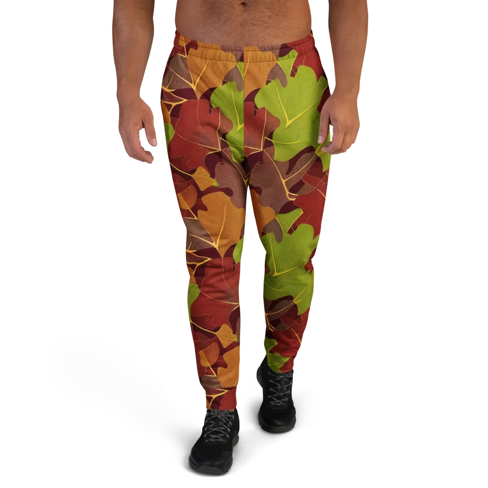 Ginkgo Grove on Men's Joggers — Front