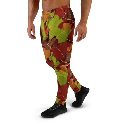 Ginkgo Grove on a Men's Joggers