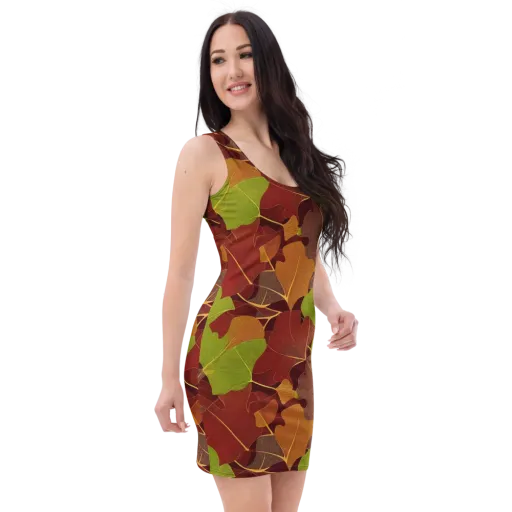 Ginkgo Grove on a Bodycon Dress