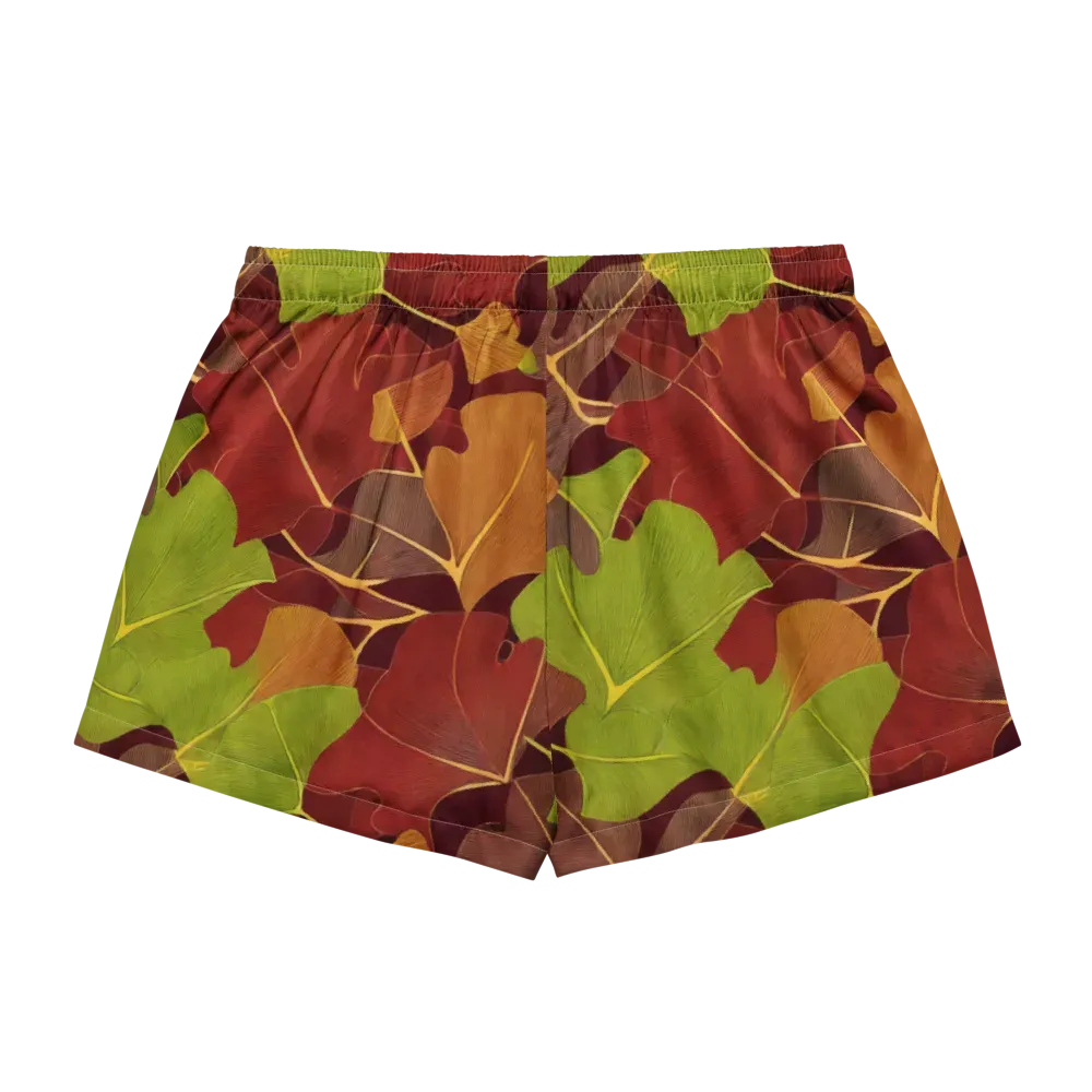 Ginkgo Grove on Women's Pajama Shorts — Back