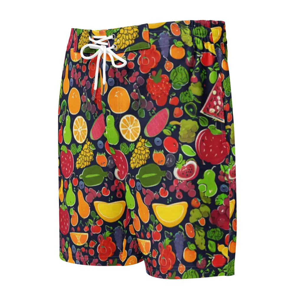 Midnight Market on Men's Board Shorts — Front