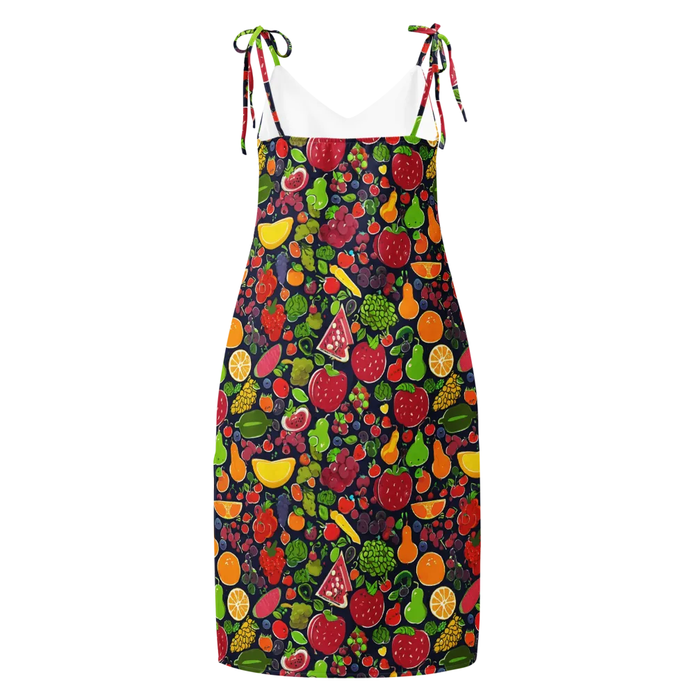 Midnight Market on Slip Dress — Back