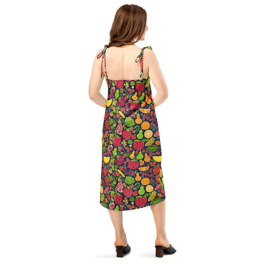Midnight Market on Slip Dress — Back