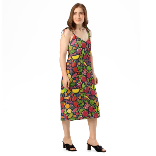 Midnight Market on a Slip Dress