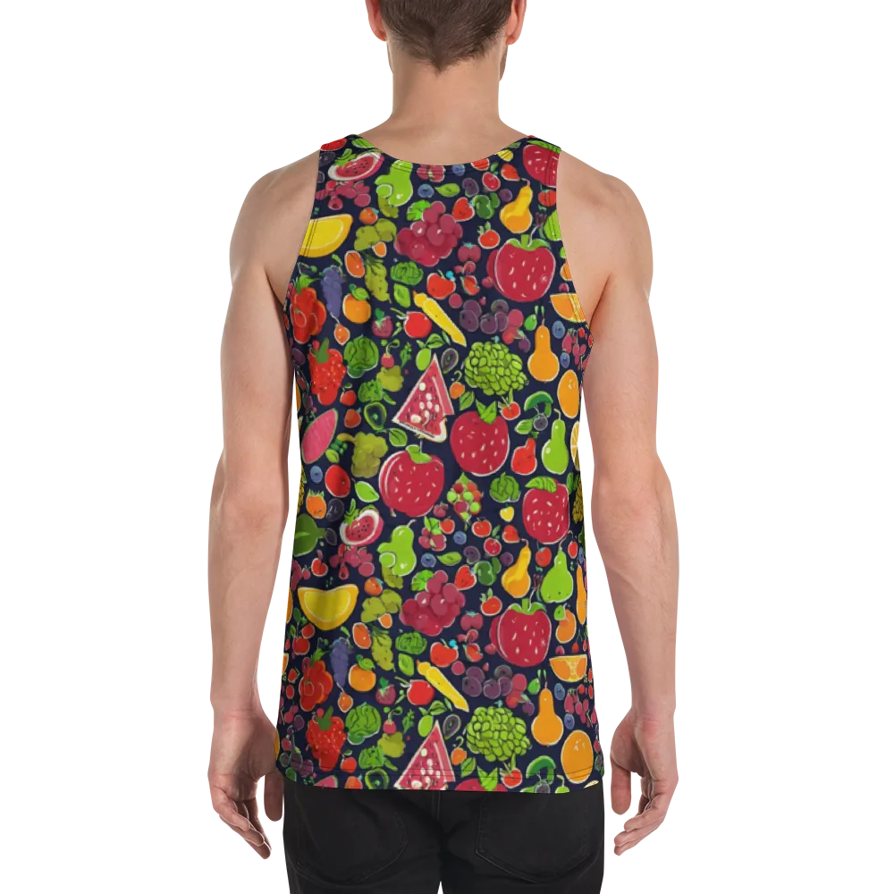 Midnight Market on Men's Tank Top — Back