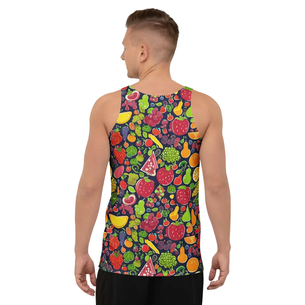Midnight Market on Men's Tank Top — Back