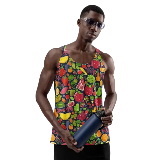 Midnight Market on a Men's Tank Top