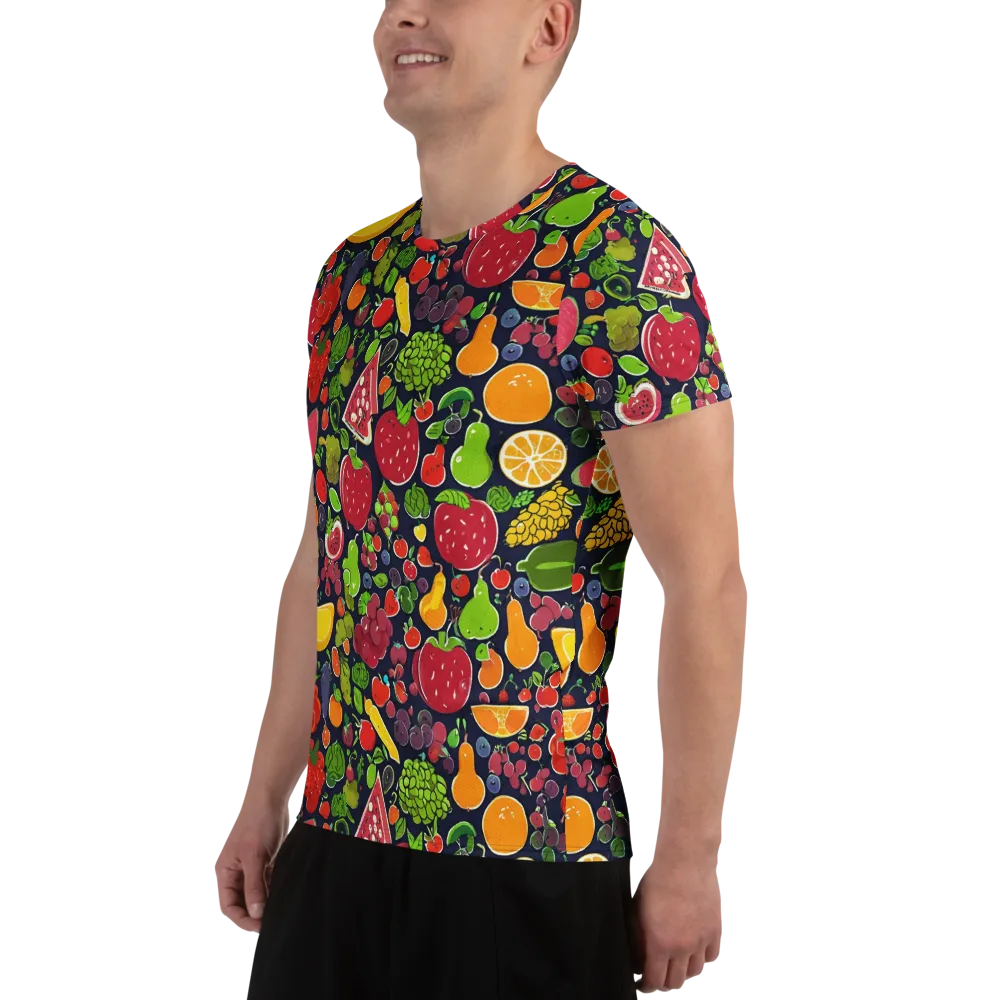 Midnight Market on Men's Athletic T-Shirt — Left